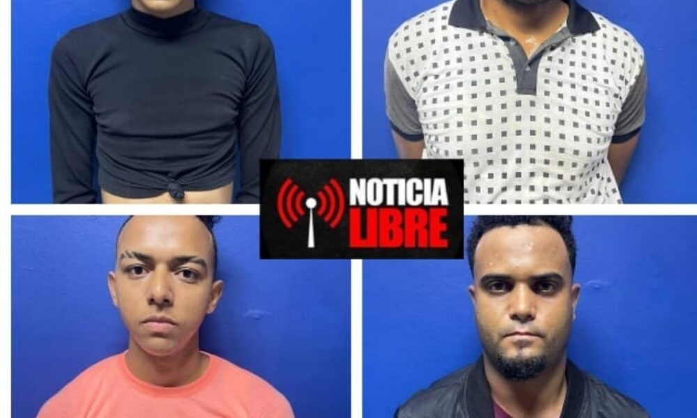 Apresan Cuatro Hombres Se Trasladaban Desde Santo Domingo A Los Que Se