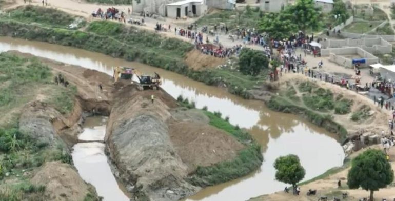 Haitianos Abren Canal Desvío De Agua En Río Masacre Preocupa A Productores Agrícolas De 2043